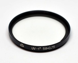 Ултравиолетов филтър UV 1x 58mm