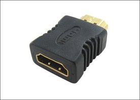 HDMI мъжки към HDMI женски преходник, конектор