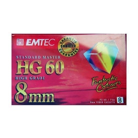 Видеокасета 8mm, Video 8, Emtec 8mm HG 60