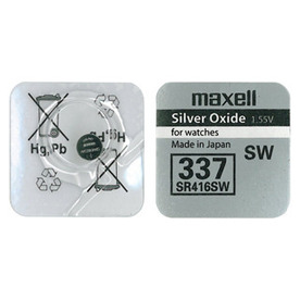 Maxell 337/SR416SW батерия за микрослушалка, часовник