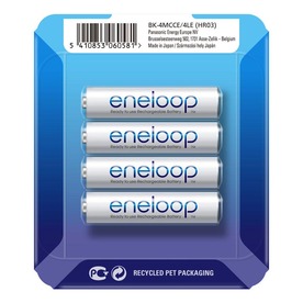 Panasonic Eneloop AAA акумулаторни батерии - 4 броя