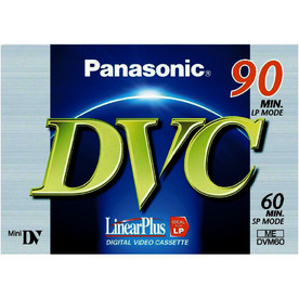 miniDV видеокасета Panasonic DVM 60, AY-DVM60FE
