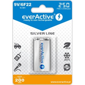 Акумулаторна батерия everActive 9V