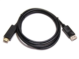 DisplayPort към HDMI кабел, 1.80 метра