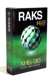 Видеокасета Hi 8 - Raks XHG-90