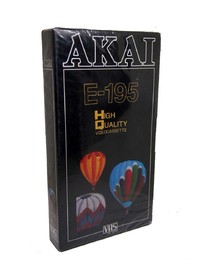 Видеокасета AKAI VHS E-195 High Quality