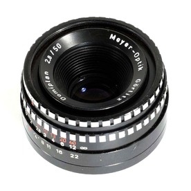 Обектив Meyer-Optik Gorlitz 50mm f/2.8 на резба М42