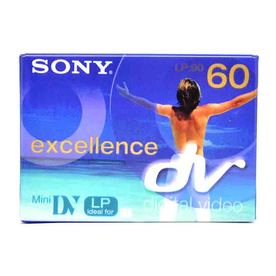 Цифрова mini DV видеокасета Sony Excellence DVM 60, miniDV