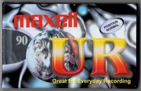 Аудиокасета, аудио касета Maxell UR90