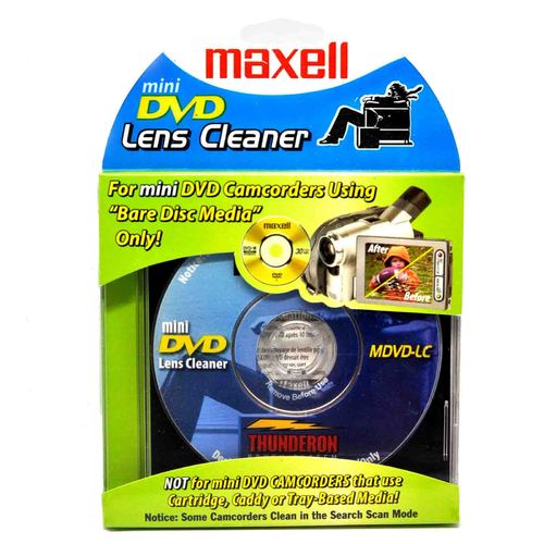 Почистващ диск Maxell mini DVD