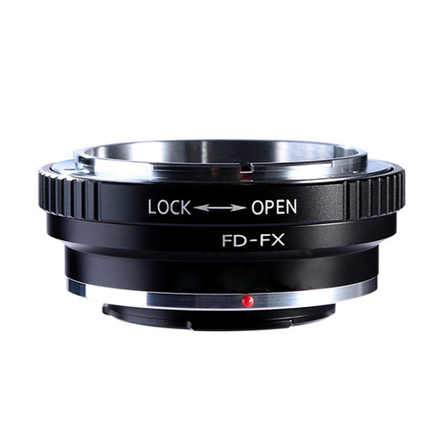 Професионален преходник-адаптер от обективи Canon FD mount за тела Fujifilm X-mount