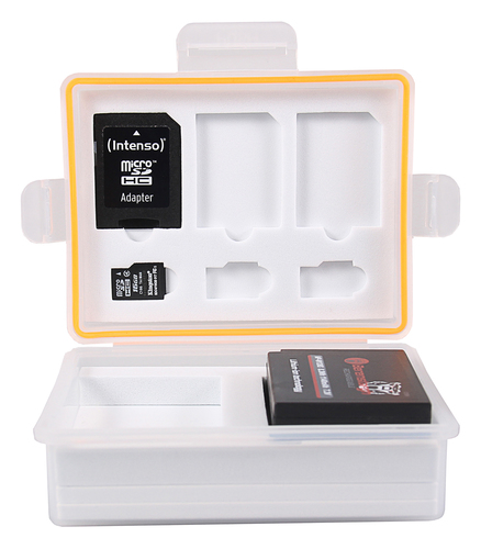 Водоустойчива кутия за батерии и карти памет PT03